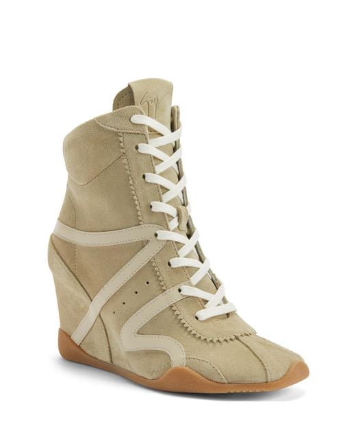 Giuseppe Zanotti Natural Top Wedge