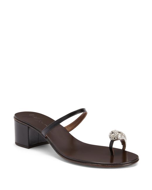 Giuseppe Zanotti Black Icon Ring 40