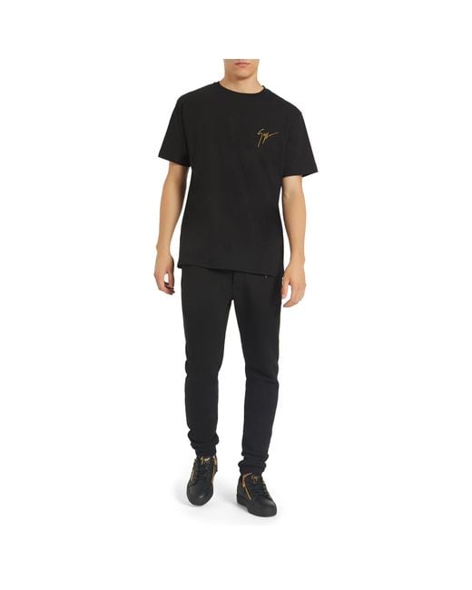 Giuseppe Zanotti Black Giuseppe Zanotti Lr-01 for men