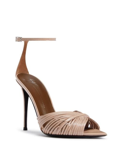 Giuseppe Zanotti Metallic Intriigo Shell 105