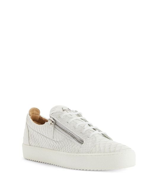 Giuseppe Zanotti White Frankie for men