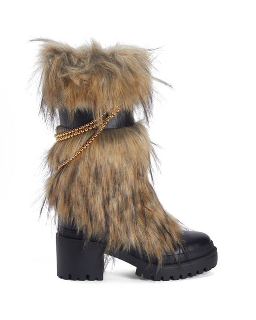 Giuseppe Zanotti Brown Amaia Chain 50