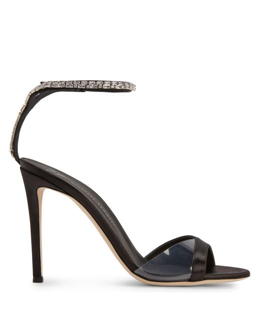 Giuseppe Zanotti Black Leeah Crystal