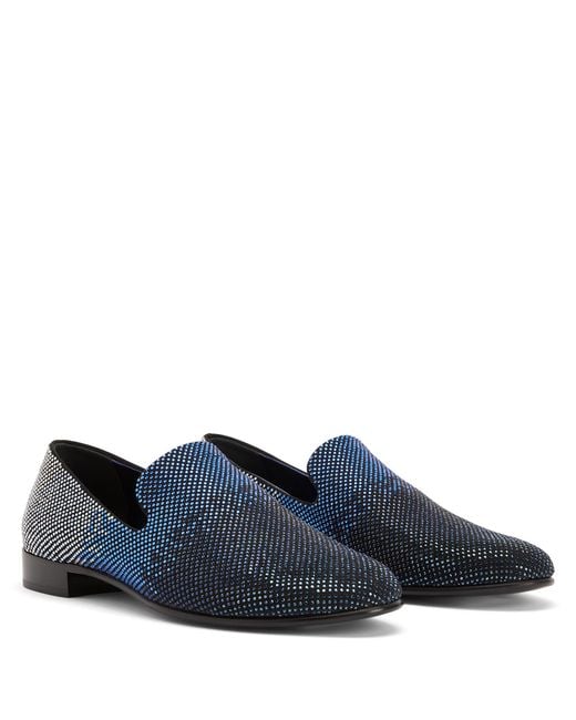 Giuseppe Zanotti Blue Lewis Sparkle for men
