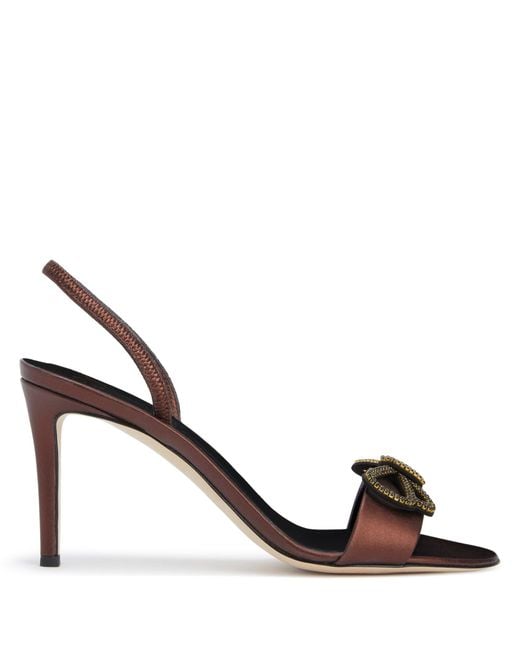 Giuseppe Zanotti Brown Zari' Sandal