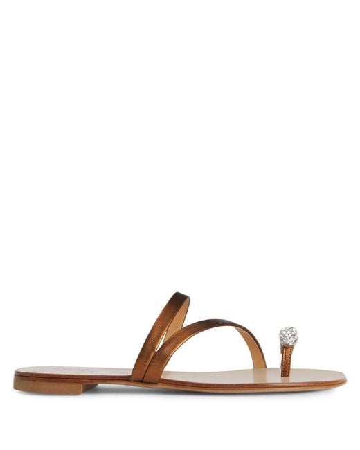 Giuseppe Zanotti Brown Hillary Ring