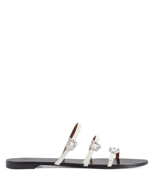 Giuseppe Zanotti Multicolor Himari Flat