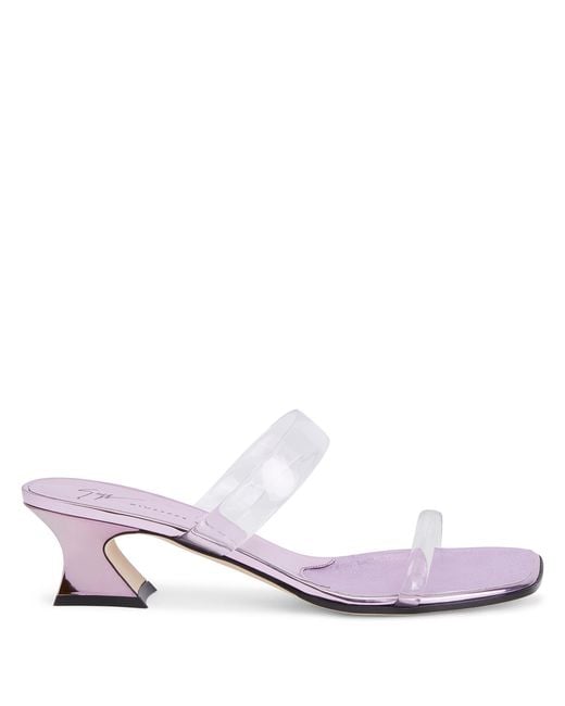 Giuseppe Zanotti White Aude Plexi