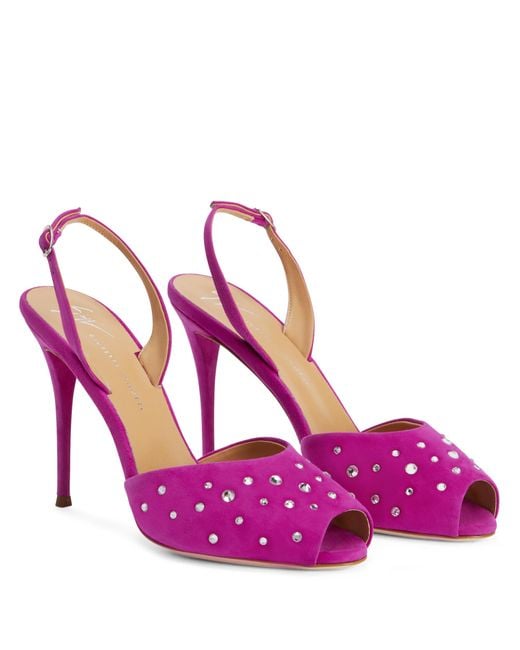 Giuseppe Zanotti Purple Keeri