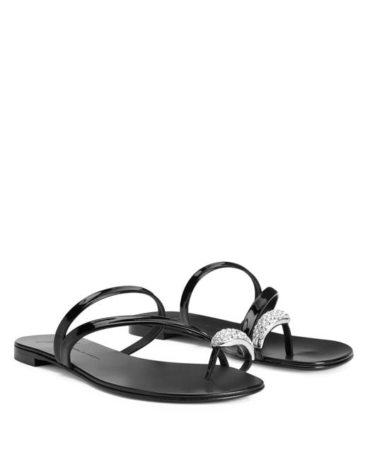 Giuseppe Zanotti Black Hillary Ring