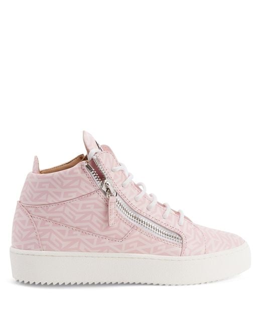 Giuseppe Zanotti Pink Kriss Monogram