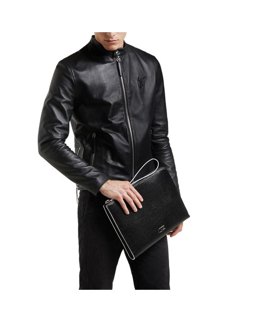 Giuseppe Zanotti Black Fabian for men