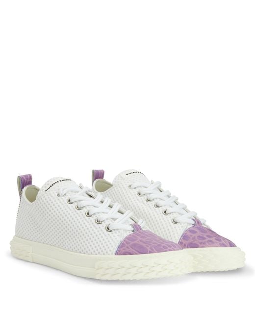 Giuseppe Zanotti White Blabber for men