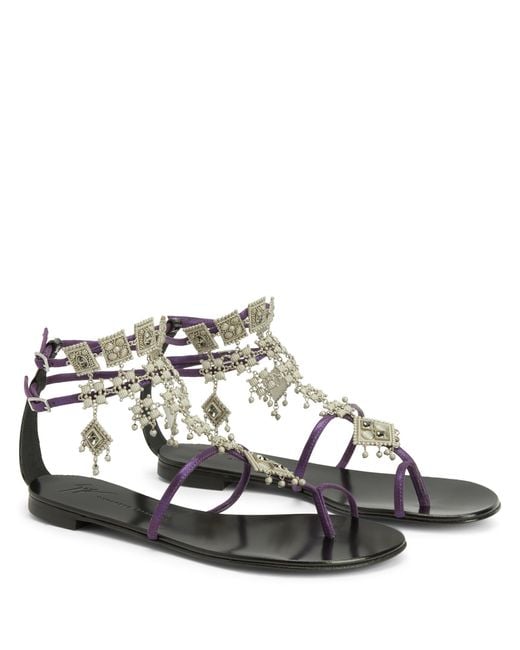 Giuseppe Zanotti Metallic Amira