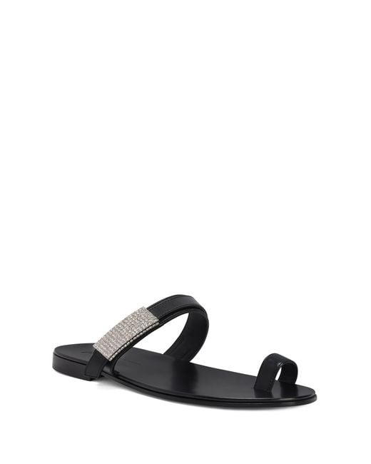 Giuseppe Zanotti Black Flavien Crystal for men
