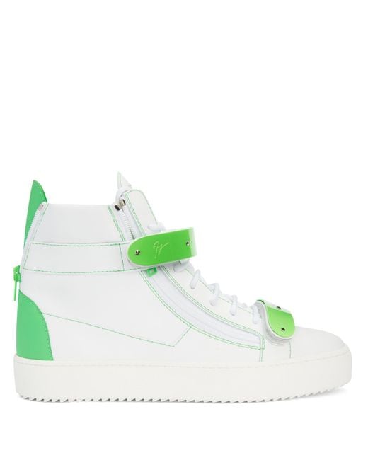 Giuseppe Zanotti Green Trainers for men