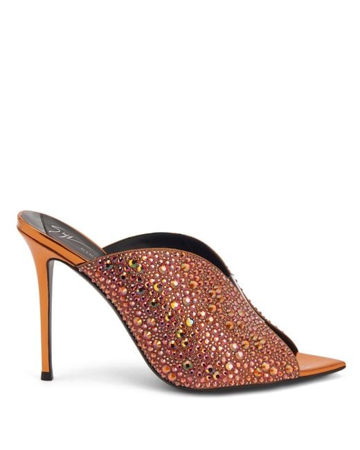 Giuseppe Zanotti Brown Intriigo Sparkle