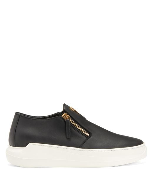 Giuseppe Zanotti Brown Conley Zip for men
