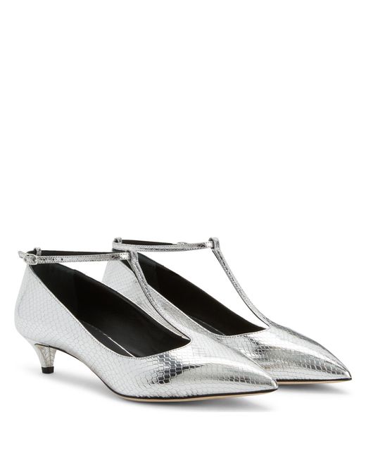 Giuseppe Zanotti Metallic Olivia