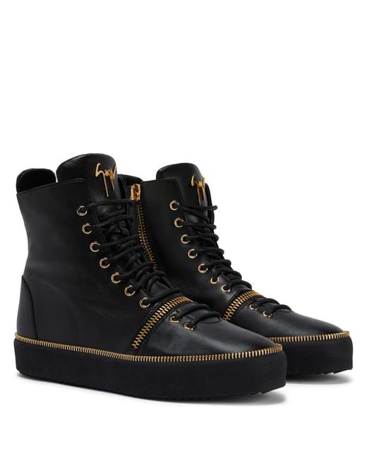 COMBACT Giuseppe Zanotti pour homme en coloris Noir | Lyst