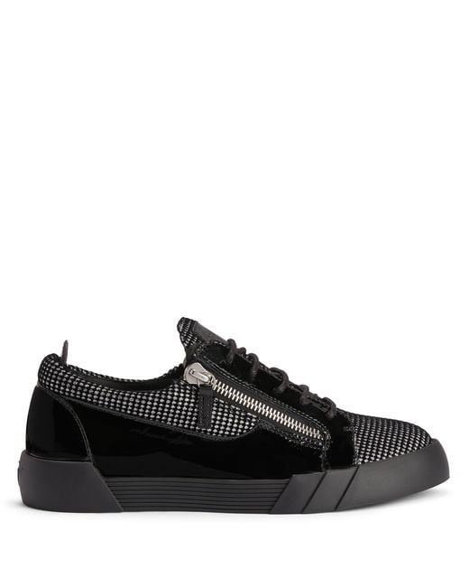 Giuseppe Zanotti Black The Shark 5.0 Low for men