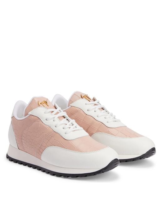 Giuseppe Zanotti Pink Jimi Running