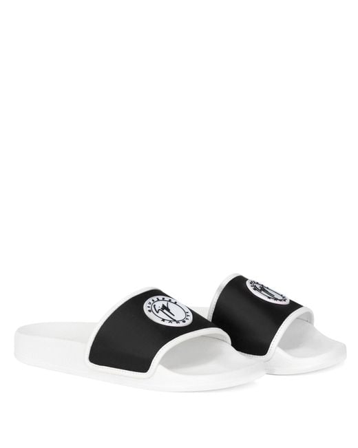 Giuseppe Zanotti Black Brett Slides