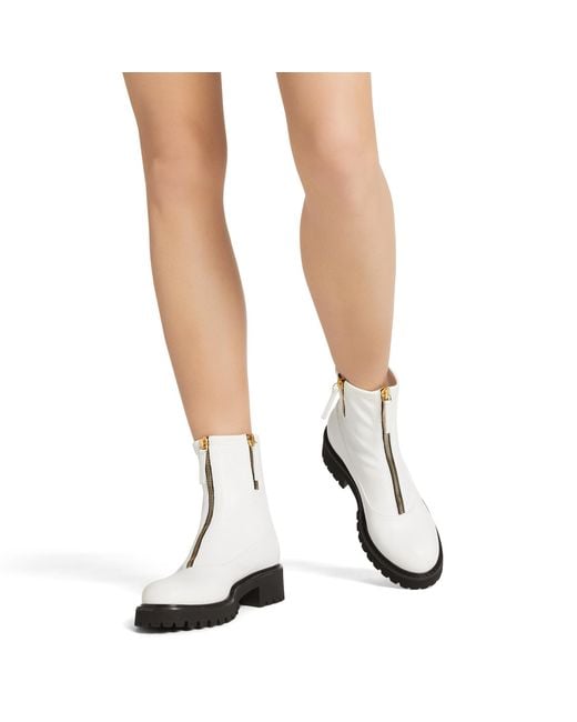 Giuseppe Zanotti White Gz Alexa