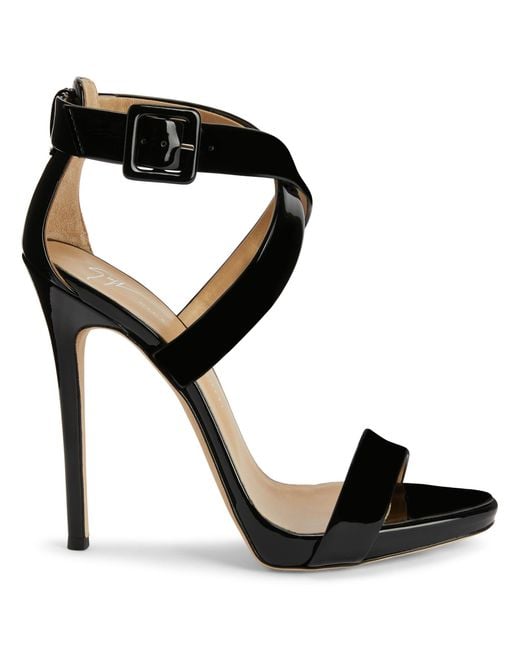 Giuseppe Zanotti Black Sandals