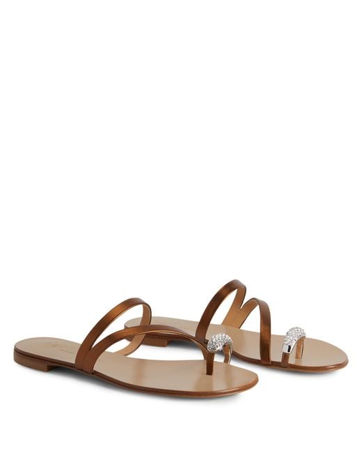 Giuseppe Zanotti Brown Hillary Ring