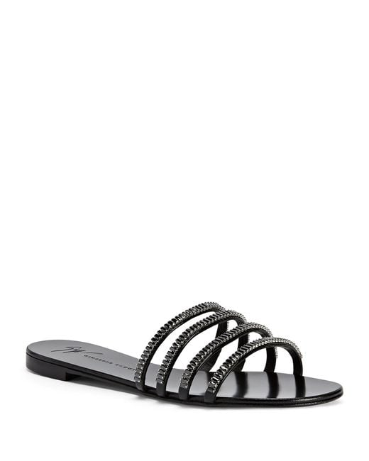 Giuseppe Zanotti Black Iride Crystal