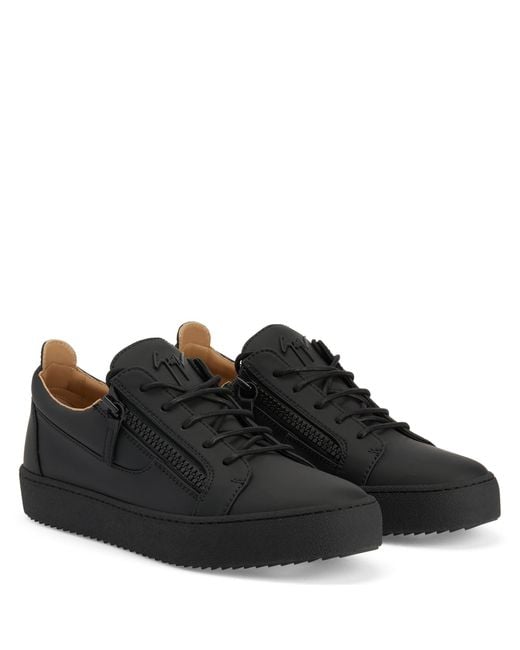 Giuseppe Zanotti Black Sneakers for men
