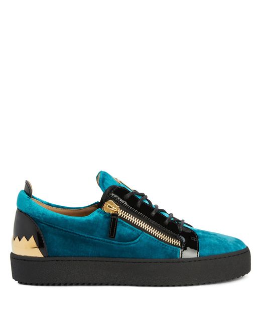 Giuseppe Zanotti Blue Frankie Shark for men