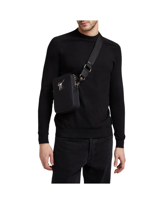 Giuseppe Zanotti Black Thoby for men