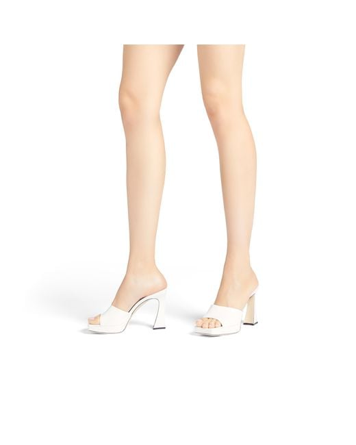 Giuseppe Zanotti White Solhene Platform