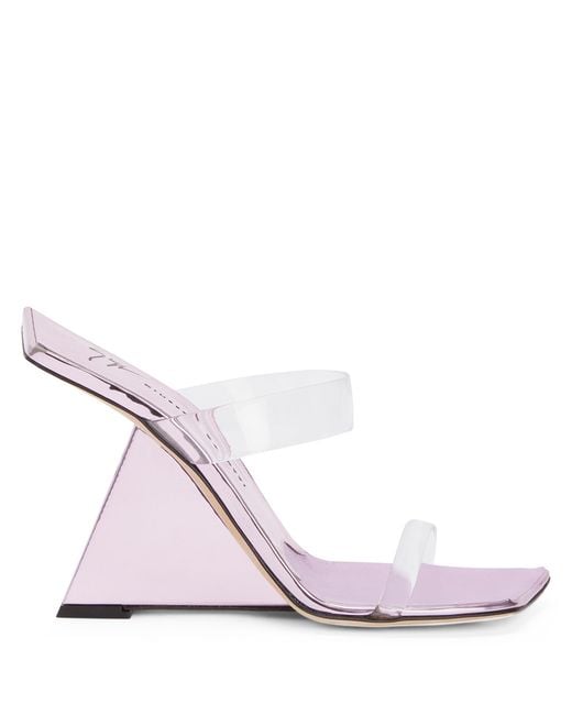 Giuseppe Zanotti Pink Florance Plexi