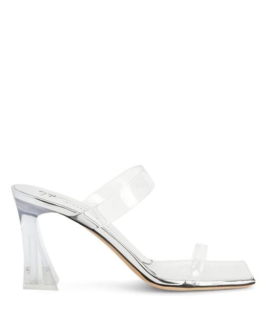 FLAMINIA PLEXI di Giuseppe Zanotti in Metallic