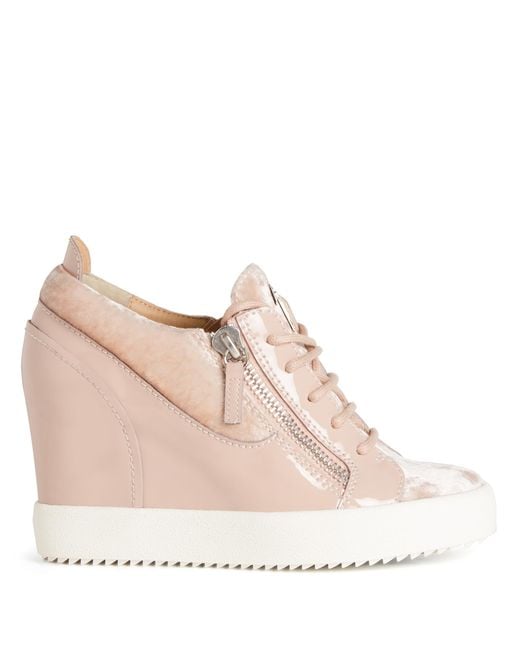 Giuseppe Zanotti Pink Addy Wedge