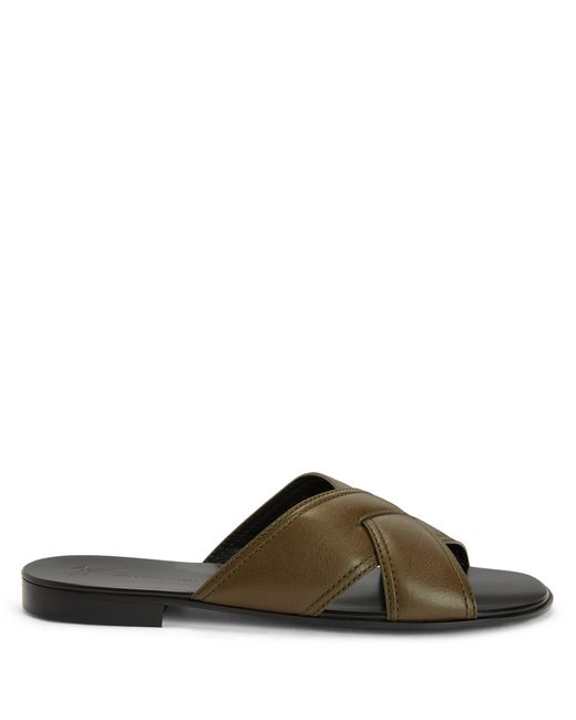 Giuseppe Zanotti Green Sandals for men