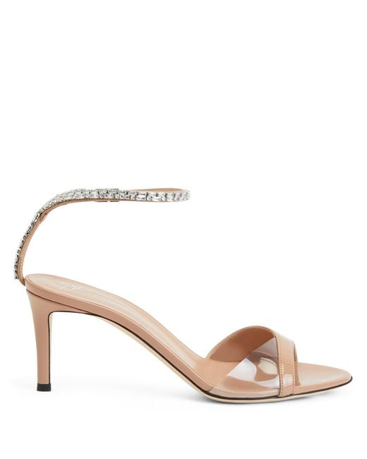 Giuseppe Zanotti Brown Leeah Crystal