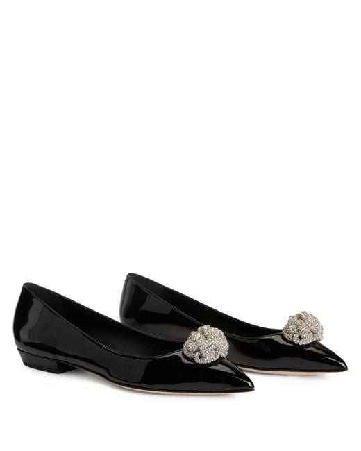 Giuseppe Zanotti Black Eglantine Crystal