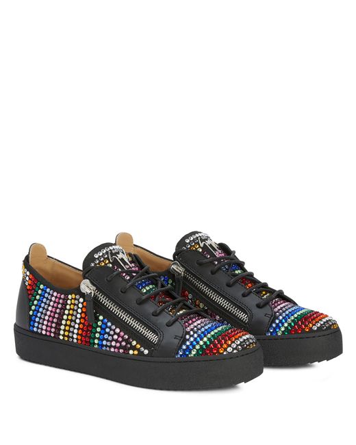Giuseppe Zanotti Blue Frankie Strass for men