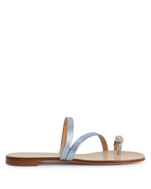 Giuseppe Zanotti Blue Hillary Ring