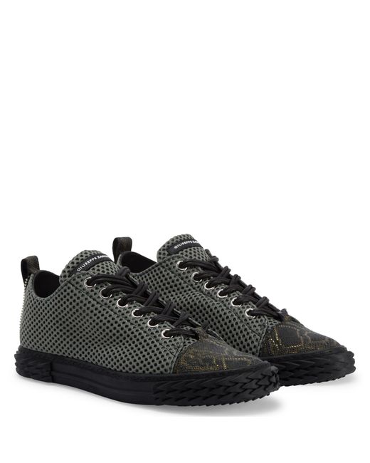 Giuseppe Zanotti Black Blabber for men
