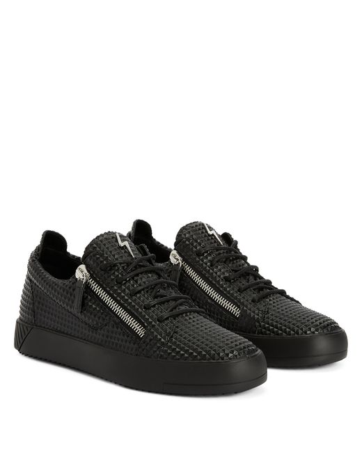 Giuseppe Zanotti Black Trainers for men