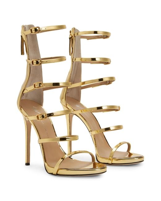 Giuseppe Zanotti Metallic Margaret