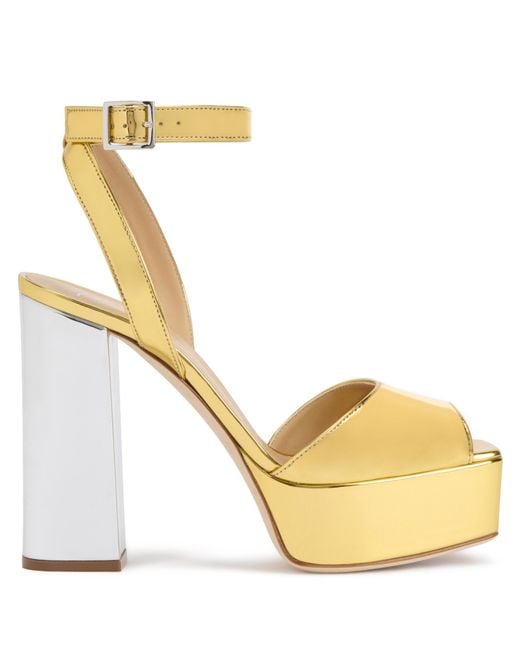 Giuseppe Zanotti Metallic Isadhora