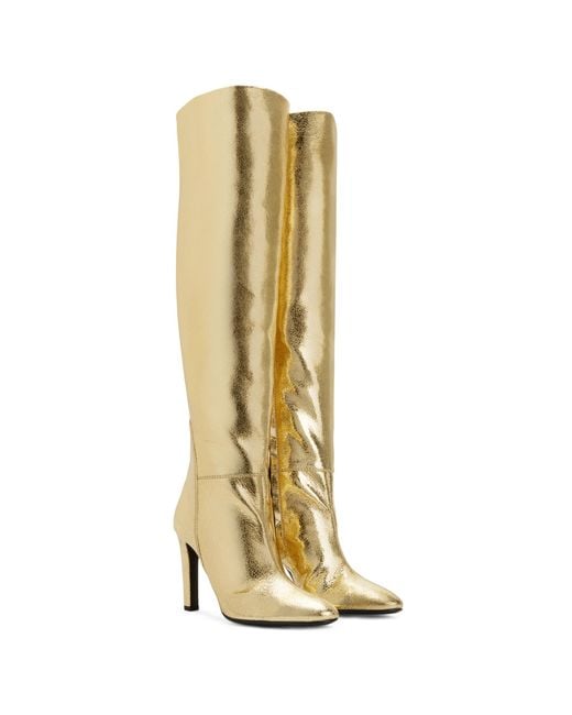 Giuseppe Zanotti Metallic Hattie