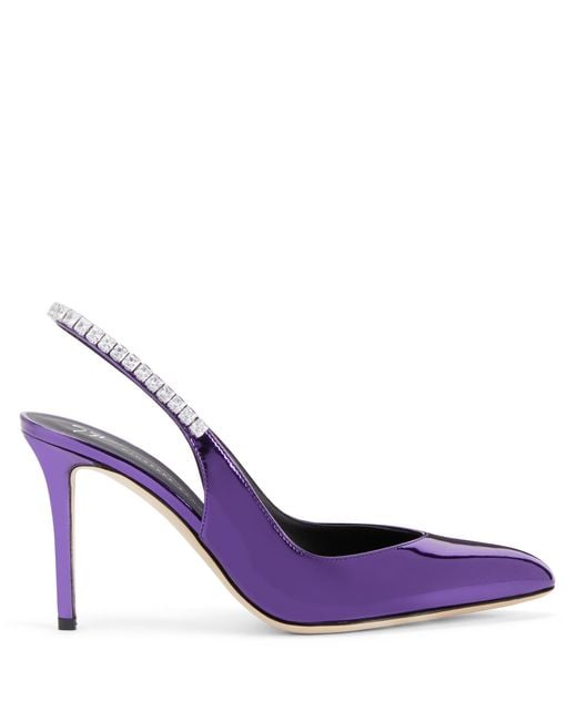 Giuseppe Zanotti Purple Rachyl