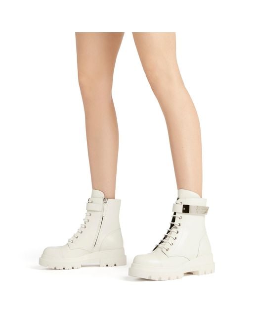 Giuseppe Zanotti White Alexa